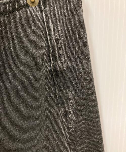 Sea Room lynn（シールームリン）Sea Room lynn (シールームリン) サイドカットマキシスカート ブラック サイズ:W24の古着・服飾アイテム