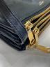 中古・古着 CELINE (セリーヌ) トリオショルダーバッグ ブラック：12000円