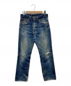 LEVI'Sリーバイス）の古着「セルビッチデニムパンツ」｜インディゴ