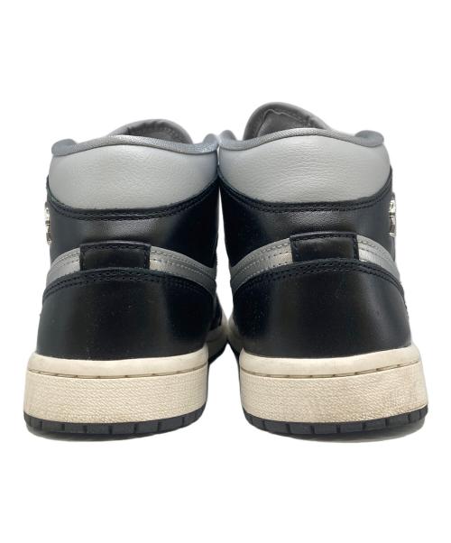 NIKE（ナイキ）NIKE (ナイキ) Women's Air Jordan 1 Mid SE/エアジョーダン1 MID SE グレー×ブラック サイズ:23.5の古着・服飾アイテム