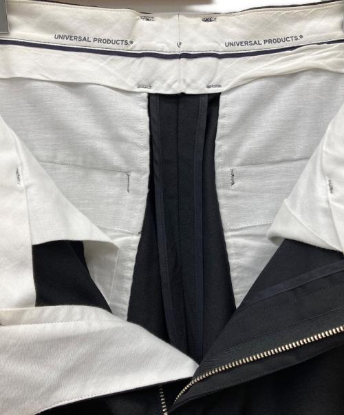 UNIVERSAL PRODUCTS.（ユニバーサルプロダクツ）UNIVERSAL PRODUCTS. (ユニバーサルプロダクツ) ツータックスラックス ブラック サイズ:SIZE 2の古着・服飾アイテム