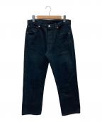 LEVI'Sリーバイス）の古着「501後染めデニムパンツ」｜ブラックインディゴ