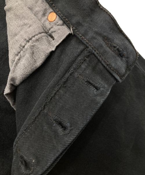 LEVI'S（リーバイス）LEVI'S (リーバイス) 501後染めデニムパンツ ブラックインディゴ サイズ:W34の古着・服飾アイテム