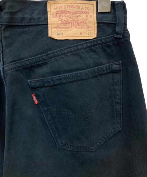 LEVI'S（リーバイス）LEVI'S (リーバイス) 501後染めデニムパンツ ブラックインディゴ サイズ:W34の古着・服飾アイテム