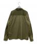 DIESEL (ディーゼル) 異素材切替シャツジャケット オリーブ サイズ:M：5000円