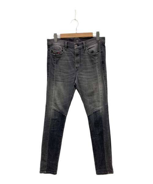DIESEL（ディーゼル）DIESEL (ディーゼル) スキニーデニムパンツ グレー サイズ:SIZE 76cm (W30)の古着・服飾アイテム