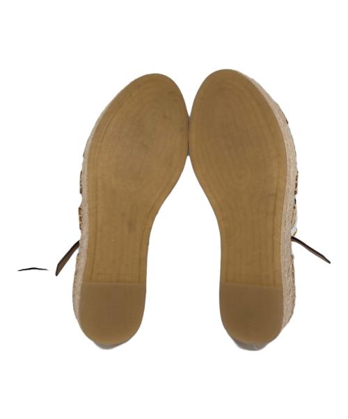 TORY BURCH（トリーバーチ）TORY BURCH (トリーバーチ) FISHERMAN PLATFORM ESPADRILLE アイボリー サイズ:6 1/2の古着・服飾アイテム