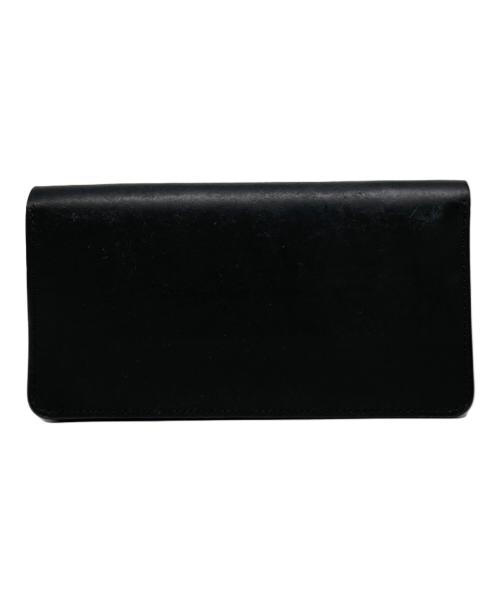 SLOW&CO（スロウアンドコー）SLOW&CO (スロウアンドコー) pueblo-long wallet ブラックの古着・服飾アイテム