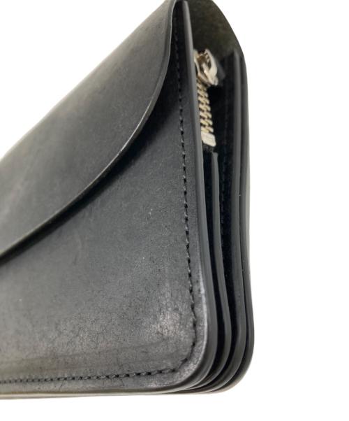 SLOW&CO（スロウアンドコー）SLOW&CO (スロウアンドコー) pueblo-long wallet ブラックの古着・服飾アイテム