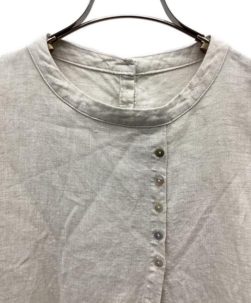 08MAB（ゼロハチマブ）08MAB (ゼロハチマブ) リネンマキシワンピース アイボリー サイズ:FREEの古着・服飾アイテム
