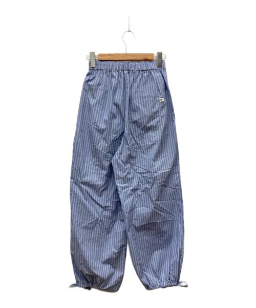 ETRE TOKYO（エトレトウキョウ）ETRE TOKYO (エトレトウキョウ) 2wayライトコットンワイドパンツ ブルー サイズ:S 未使用品の古着・服飾アイテム