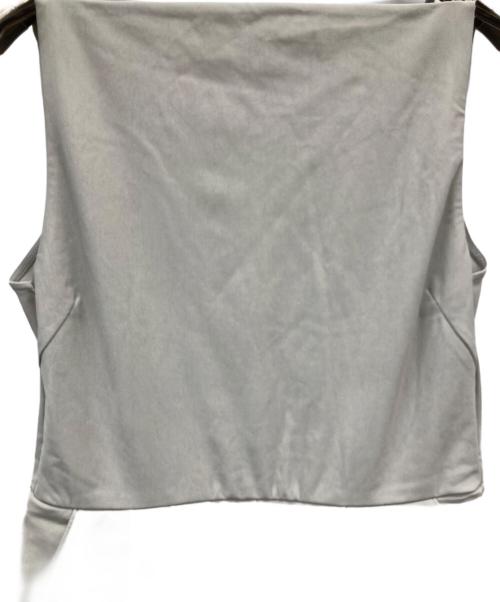 ETRE TOKYO（エトレトウキョウ）ETRE TOKYO (エトレトウキョウ) カバーアップバックオープンオールインワン グレー サイズ:S 未使用品の古着・服飾アイテム