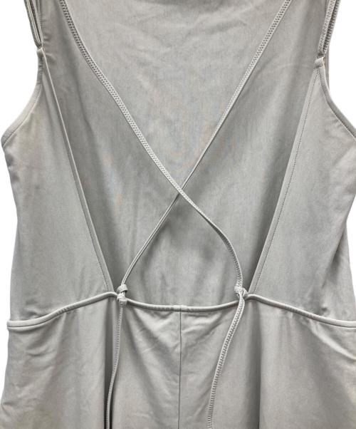 ETRE TOKYO（エトレトウキョウ）ETRE TOKYO (エトレトウキョウ) カバーアップバックオープンオールインワン グレー サイズ:S 未使用品の古着・服飾アイテム