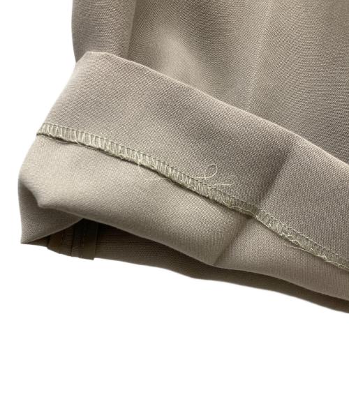 ETRE TOKYO（エトレトウキョウ）ETRE TOKYO (エトレトウキョウ) ハイウエストベルテッドセミワイドパンツ ベージュ サイズ:Sの古着・服飾アイテム