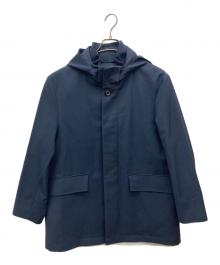 MACKINTOSH PHILOSOPHY（マッキントッシュ フィロソフィー）の古着「バックコーティングツイル BELFASTショート」｜ネイビー