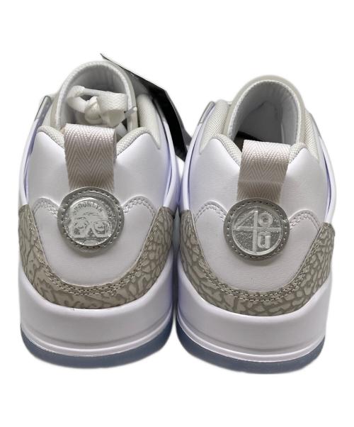 NIKE（ナイキ）NIKE (ナイキ) JORDAN SPIZIKE LOW/ジョーダンスパイクジークロウ ホワイト サイズ:28.5 未使用品の古着・服飾アイテム