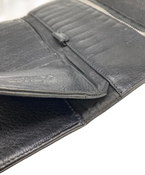 CHROME HEARTS（クロムハーツ）CHROME HEARTS (クロムハーツ) WAVE Wallet/ウェーブウォレット ブラックの古着・服飾アイテム