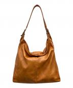 dan gentenダン ゲンテン）の古着「レザーショルダーバッグ」｜ブラウン