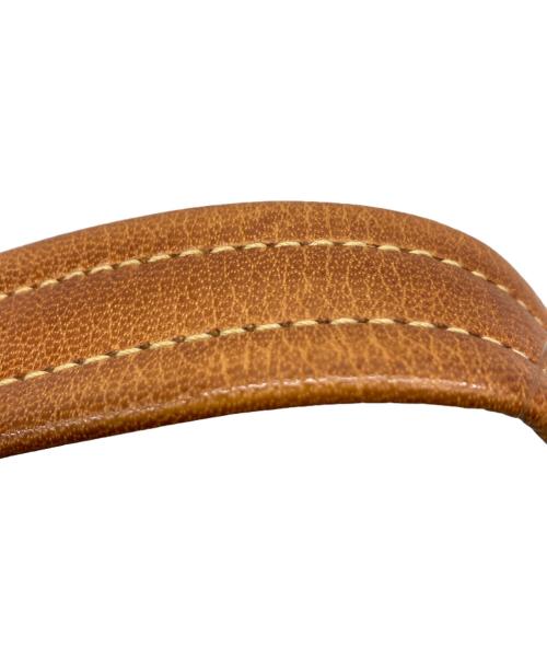 dan genten（ダン ゲンテン）dan genten (ダン ゲンテン) レザーショルダーバッグ ブラウンの古着・服飾アイテム