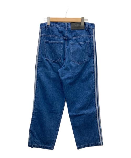 adidas（アディダス）adidas (アディダス) アディカラー デニム ファイヤーバードパンツ/24年モデル ブルー サイズ:W34の古着・服飾アイテム