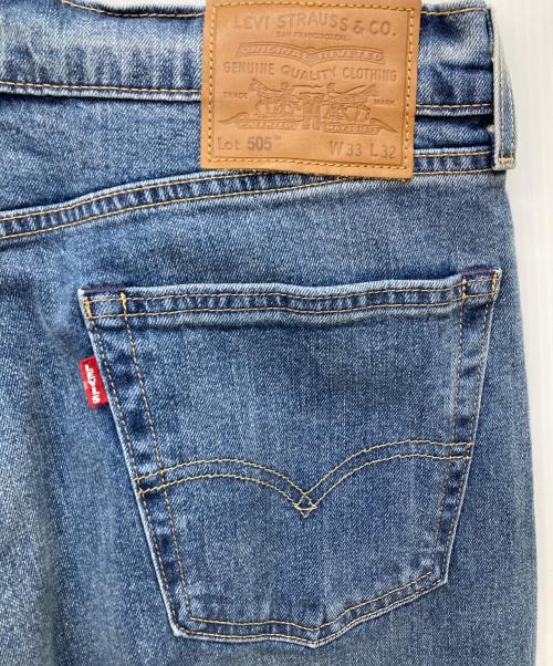 LEVI'S PReMIUM（リーバイス プレミアム）LEVI'S PReMIUM (リーバイス プレミアム) 505 レギュラーストレート ジーンズ ブルー サイズ:W33の古着・服飾アイテム