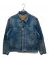 LEVI'S PReMIUM（リーバイスプレミアム）の古着「JAPAN LIMITED TYPE I TRUCKER JACKET/タイプ2トラッカージャケット」｜ブルー