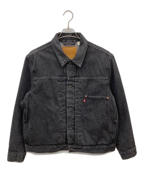 LEVI'S PReMIUM（リーバイス プレミアム）LEVI'S PReMIUM (リーバイスプレミアム) TYPE I TRUCKER /デニムジャケット ブラック サイズ:Lの古着・服飾アイテム