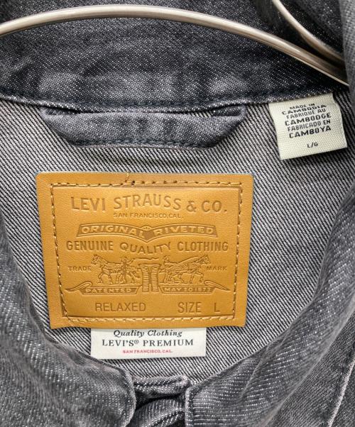 LEVI'S PReMIUM（リーバイス プレミアム）LEVI'S PReMIUM (リーバイスプレミアム) TYPE I TRUCKER /デニムジャケット ブラック サイズ:Lの古着・服飾アイテム