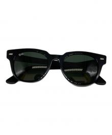 RAY-BAN（レイバン）の古着「METEOR CLASSIC サングラス」｜ブラック×グリーン