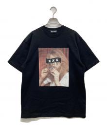 GOD SELECTION XXX（ゴッド セレクション トリプルエックス）の古着「ガールプリントTシャツ」｜ブラック