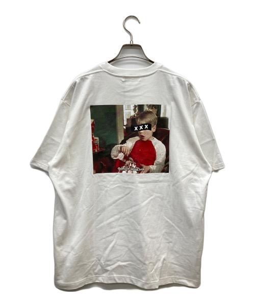 GOD SELECTION XXX（ゴッド セレクション トリプルエックス）GOD SELECTION XXX (ゴッド セレクション トリプルエックス) Home Alone T-shirt ホワイト サイズ:L 未使用品の古着・服飾アイテム
