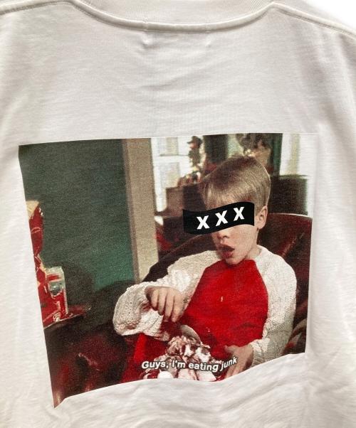 GOD SELECTION XXX（ゴッド セレクション トリプルエックス）GOD SELECTION XXX (ゴッド セレクション トリプルエックス) Home Alone T-shirt ホワイト サイズ:L 未使用品の古着・服飾アイテム