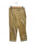PLEATS PLEASE（プリーツプリーズ）の古着「総柄プリーツパンツ」｜ベージュ
