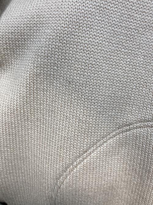 FOXEY（フォクシー）FOXEY (フォクシー) Knit Cardigan Hoodie Cashmere/カシミヤニットカーディガン ピンクベージュ サイズ:-の古着・服飾アイテム