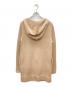 FOXEY (フォクシー) Knit Cardigan Hoodie Cashmere/カシミヤニットカーディガン ピンクベージュ サイズ:-：17000円