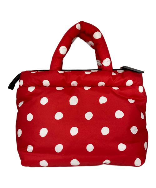 MARNI（マルニ）MARNI (マルニ) 3WAY PUFF TOTE BAG MINI/3WAYパフトートバッグミニ/ドット柄バッグ レッドの古着・服飾アイテム