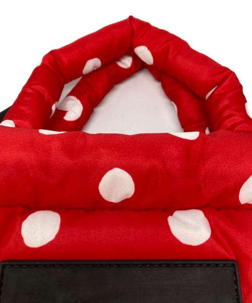 MARNI（マルニ）MARNI (マルニ) 3WAY PUFF TOTE BAG MINI/3WAYパフトートバッグミニ/ドット柄バッグ レッドの古着・服飾アイテム