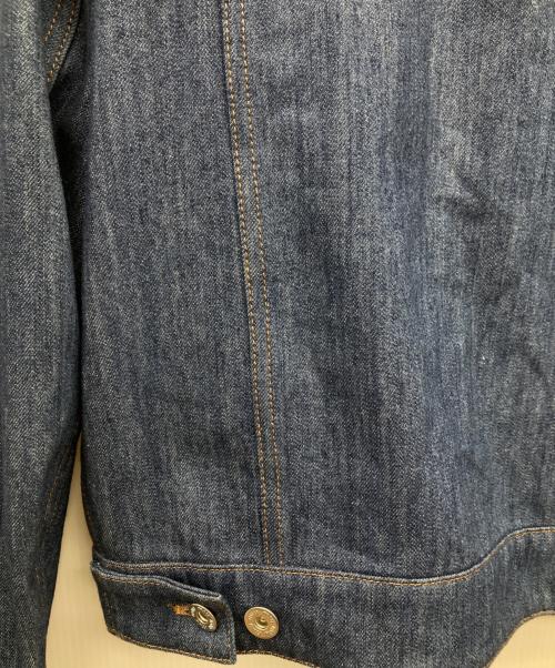 MIU MIU（ミュウミュウ）MIU MIU (ミュウミュウ) ワッペンデザインデニムジャケット インディゴ サイズ:40の古着・服飾アイテム