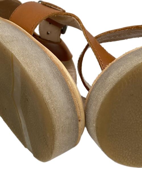 PARABOOT（パラブーツ）PARABOOT (パラブーツ) IBERIS グルカサンダル ブラウン サイズ:4.5の古着・服飾アイテム