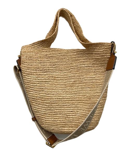 LOEWE（ロエベ）LOEWE (ロエベ) SLIT MINI BAG/スリットミニバッグ ナチュラルの古着・服飾アイテム