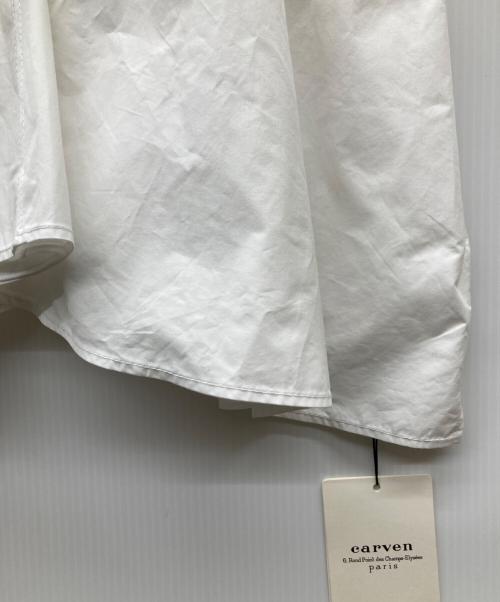 CARVEN（カルヴェン）carven (カルヴェン) チュニックトップス ホワイト サイズ:38の古着・服飾アイテム