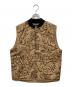 X-LARGE（エクストララージ）の古着「GRAFFITI WORK VEST」｜ベージュ