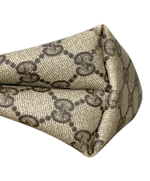 GUCCI（グッチ）GUCCI (グッチ) シェリーラインGG柄トートバッグ ベージュの古着・服飾アイテム