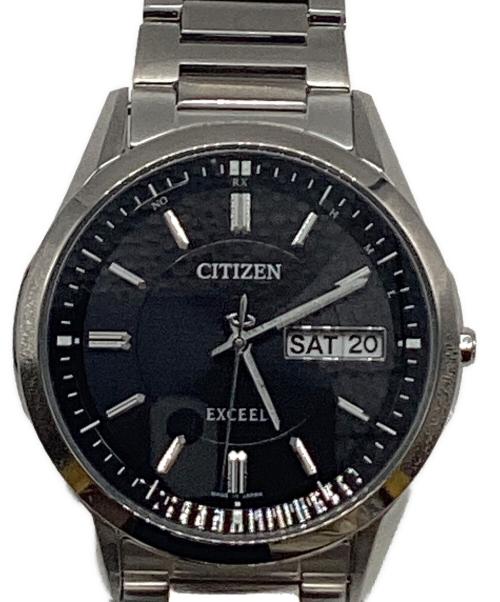 CITIZEN（シチズン）CITIZEN (シチズン) EXCEED デイデイトリストウォッチ/エクシード ブラックの古着・服飾アイテム