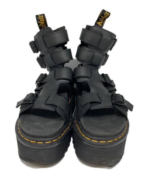 Dr.Martens（ドクターマーチン）Dr.Martens (ドクターマーチン) GIAVANNA グラディエーターサンダル ブラック サイズ:UK4の古着・服飾アイテム