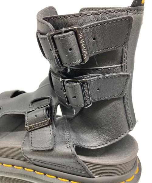Dr.Martens（ドクターマーチン）Dr.Martens (ドクターマーチン) GIAVANNA グラディエーターサンダル ブラック サイズ:UK4の古着・服飾アイテム