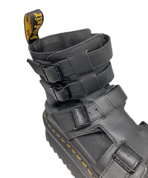 Dr.Martens（ドクターマーチン）Dr.Martens (ドクターマーチン) GIAVANNA グラディエーターサンダル ブラック サイズ:UK4の古着・服飾アイテム