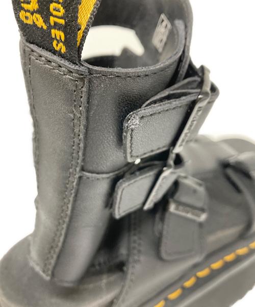 Dr.Martens（ドクターマーチン）Dr.Martens (ドクターマーチン) GIAVANNA グラディエーターサンダル ブラック サイズ:UK4の古着・服飾アイテム