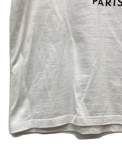 CELINE（セリーヌ）CELINE (セリーヌ) トリオンフプリントクラシックTシャツ ホワイト×ネイビー サイズ:Sの古着・服飾アイテム