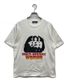 Hysteric Glamour（ヒステリックグラマー）の古着「MULTI HYSTERIC WOMAN Tシャツ」｜ホワイト